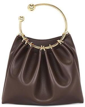 VERAFIED Ring Handle Bag - Brown