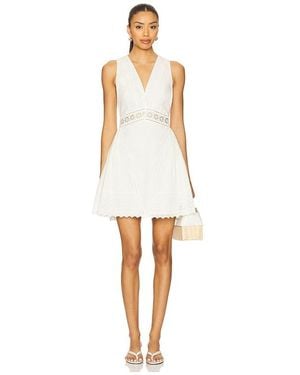 MISA Los Angles Minivestido Cicely En Color Crema Talla En - Blanco