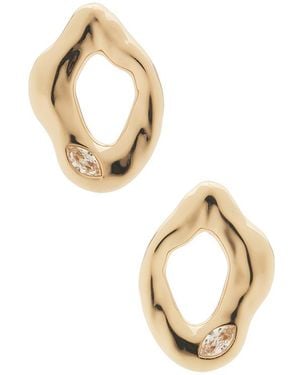 Ettika Ohrringe Molten Sparkle - Mettallic