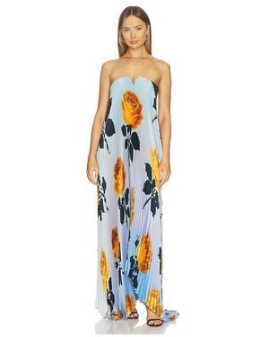 L'idée Tie Gown - White