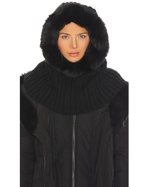 Goldbergh Naomi Hooded Scarf - Black