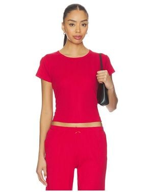 RAT BOI Shirt Pointelle - Rot
