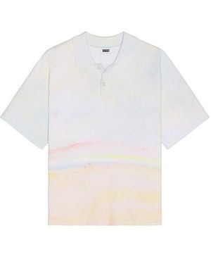 KROST Horizon Rib Knit Polo Shirt - White