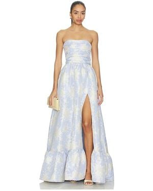 V. Chapman Regina Gown - White