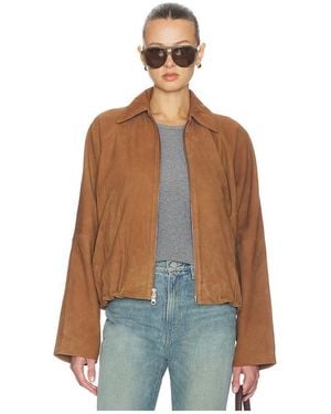 Herskind Ray Suede Jacket - Blue