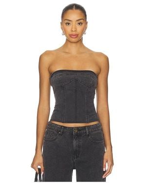 Lioness Sweetness Strapless Top - Black