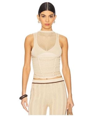 Isa Boulder Rider Top - Natural