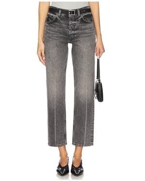 Anine Bing Kate Jeans En Color Gris Talla En
