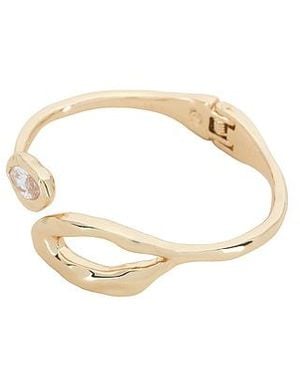 Ettika Molten Marquise Cuff Bracelet - White