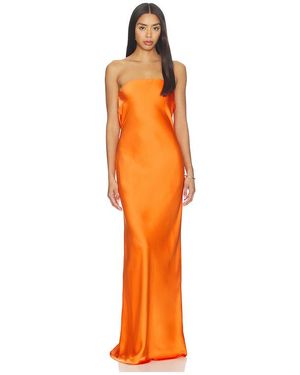 halter formal maxi dress Gertrud Sequin Halter Maxi Dress / Lemon | MESHKI main image 0