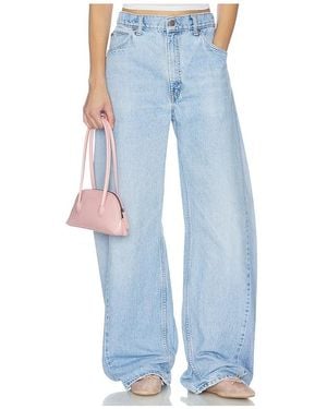 aligrace The Monroe Barrel Jean - Blue