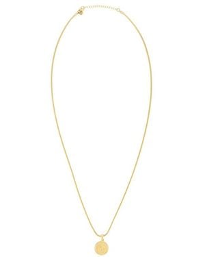 petit moments Dubloon Necklace - White