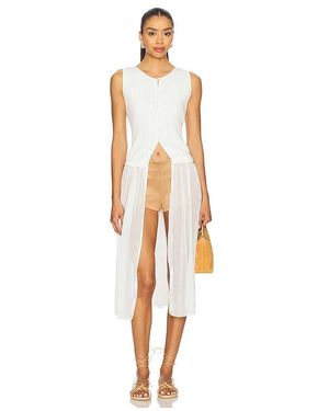 Free People Twice As Nice Maxi Top - White