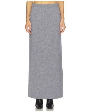 SRG Mattie Knit Maxi Skirt - Grey