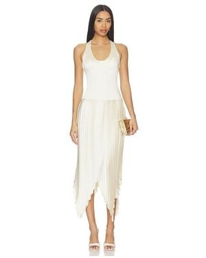 Lovers + Friends Doris Midi Dress - White