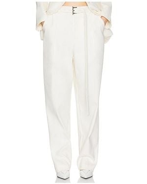 Helsa The Barrel Pant - White