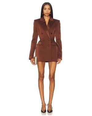 Nadine Merabi Monica Satin Blazer - Red
