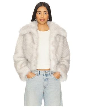 LoveShackFancy Orlen Jacket - White