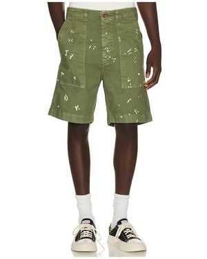 President's Bermuda Fatigue Dust Shorts - Green