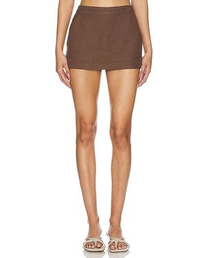 Lovers + Friends Keila Skort - Brown