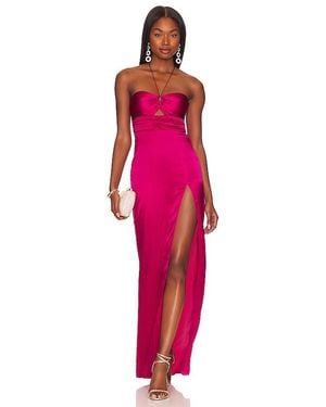 Amanda Uprichard X Revolve Destina Gown - Red