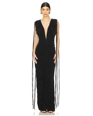 Khanums Sleeveless Dress - Black