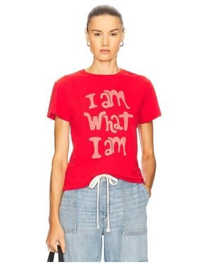 RE/DONE What I Am Tシャツ - レッド