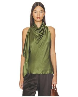 Bardot Sierra Drape Front Top - Green