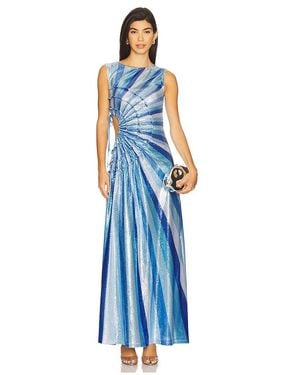 Georgia Hardinge Spectrum Dress Floorlength - Blue
