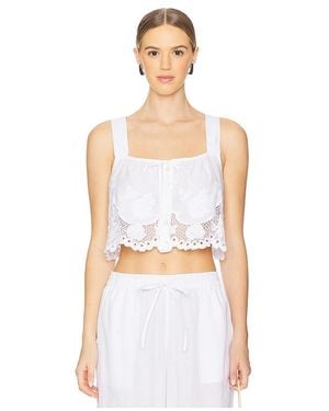 Vitamin A Flora Tank - White