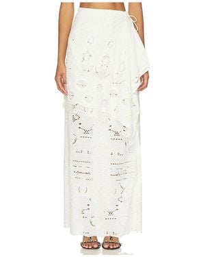 KETTEL ATELIER Katinka Skirt - White