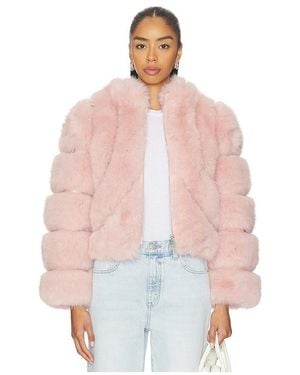 Adrienne Landau Chaqueta Icon En Color Rosado Talla (También En S, M) - Multicolor
