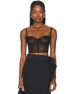 Fiorucci Bralette Mit Herzdetail - Schwarz