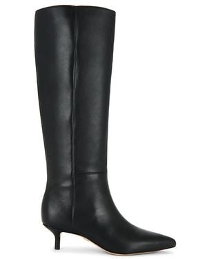 Veronica Beard Bota Lisa 45 Tall Shaft En Color Negro Talla (También En 7, 7.5)