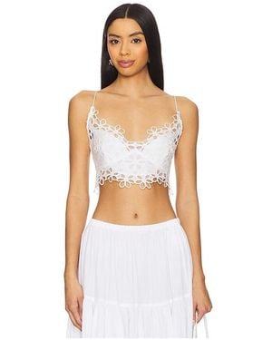 Free People Asteria ブラレット - ホワイト