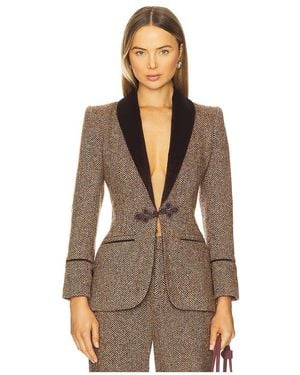 L'Agence Gable Blazer - Brown
