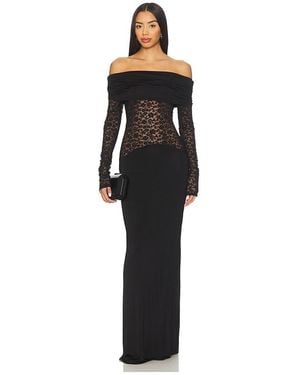 Lovers + Friends Heidi Gown - Black