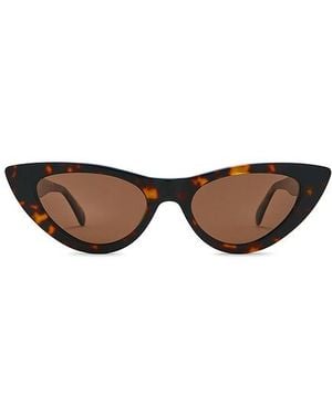 Anine Bing Marsais Sunglasses - Brown
