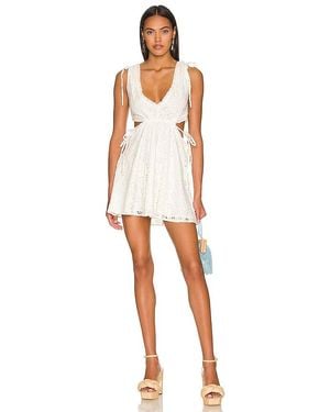 MAJORELLE Gale Mini Dress - White