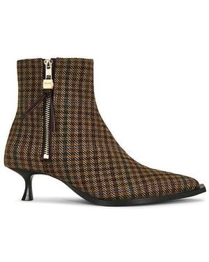 Ganni Bota Ana Ankle Deep Cintage En Color Marrón Talla (También En 40)