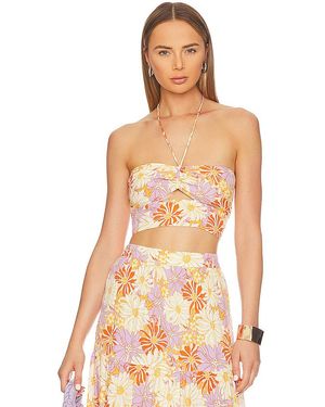 LSPACE Skies Top - Orange