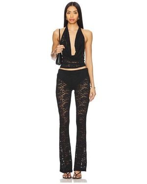 superdown Tania Pant Set - Black