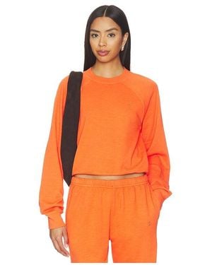 ÉTERNE Raglan-Sweatshirt (Kurz Geschnitten) - Orange