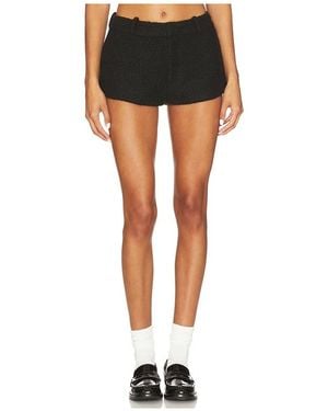 Amanda Uprichard Caresse Shorts - Black