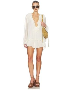 Tularosa Soca Mini Dress - White