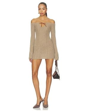 MAJORELLE Gerlinde Mini Dress - Natural