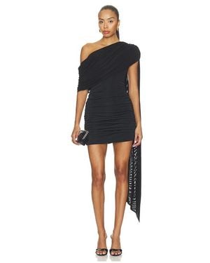 Curaae by Elliatt Roya Asymmetric Mini Dress - Black
