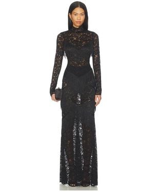 Katie May Tabby Gown - Black