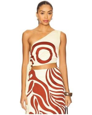Eugenia Fernandez Aira Top - Red
