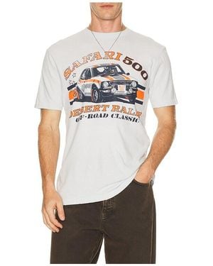 Junk Food Safari 500 Vintage Tee - White
